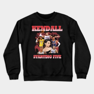 Kendall Starting Five Funny Kardashian Boyfriends Crewneck Sweatshirt